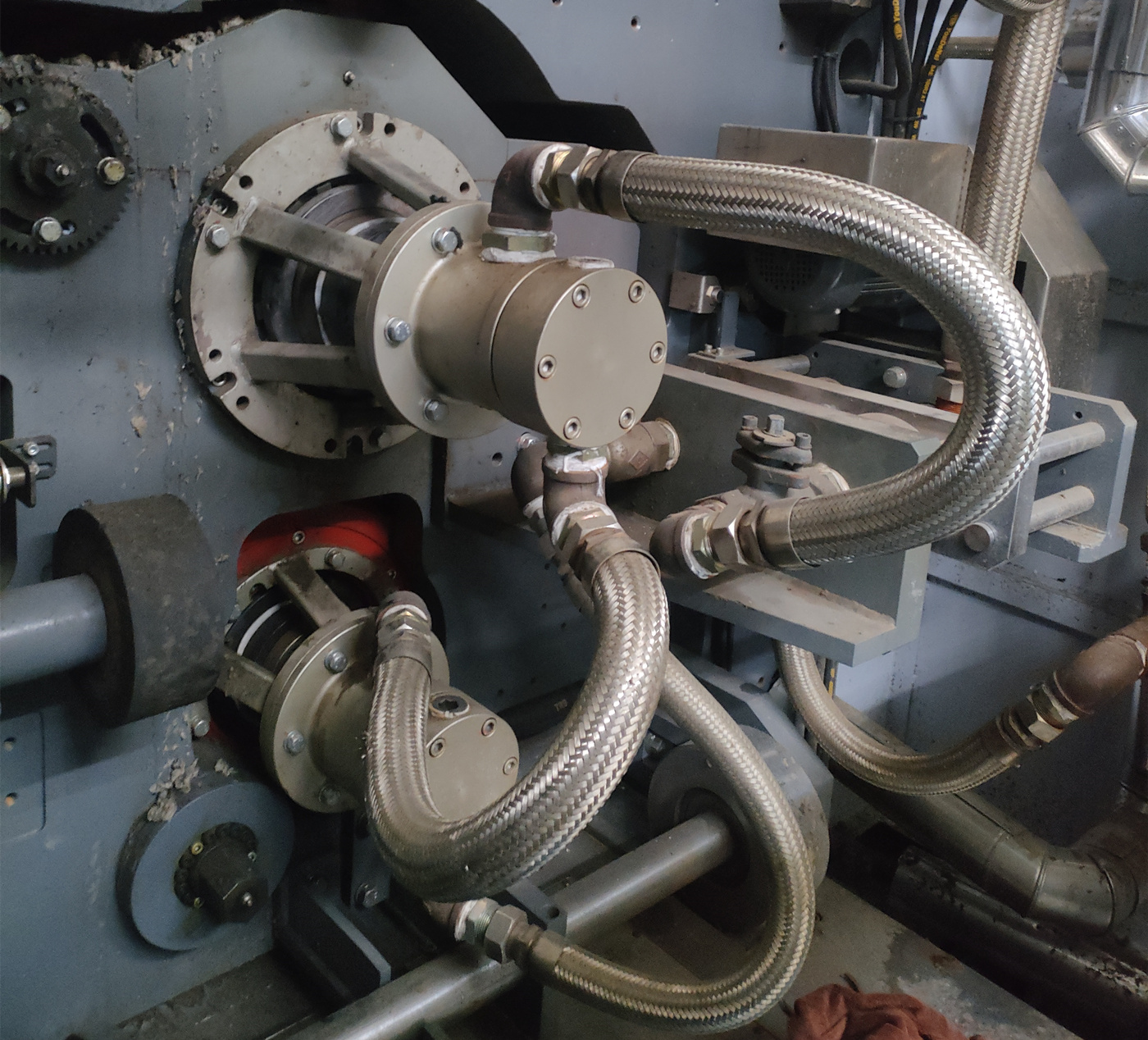 瓦楞輥蒸汽旋轉接頭