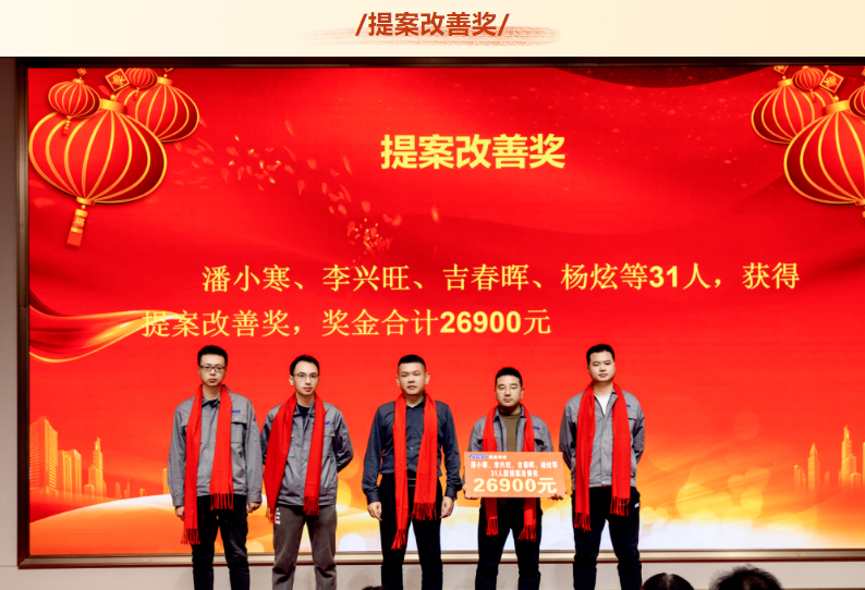 騰旋提案改善獎 騰旋提案改善獎