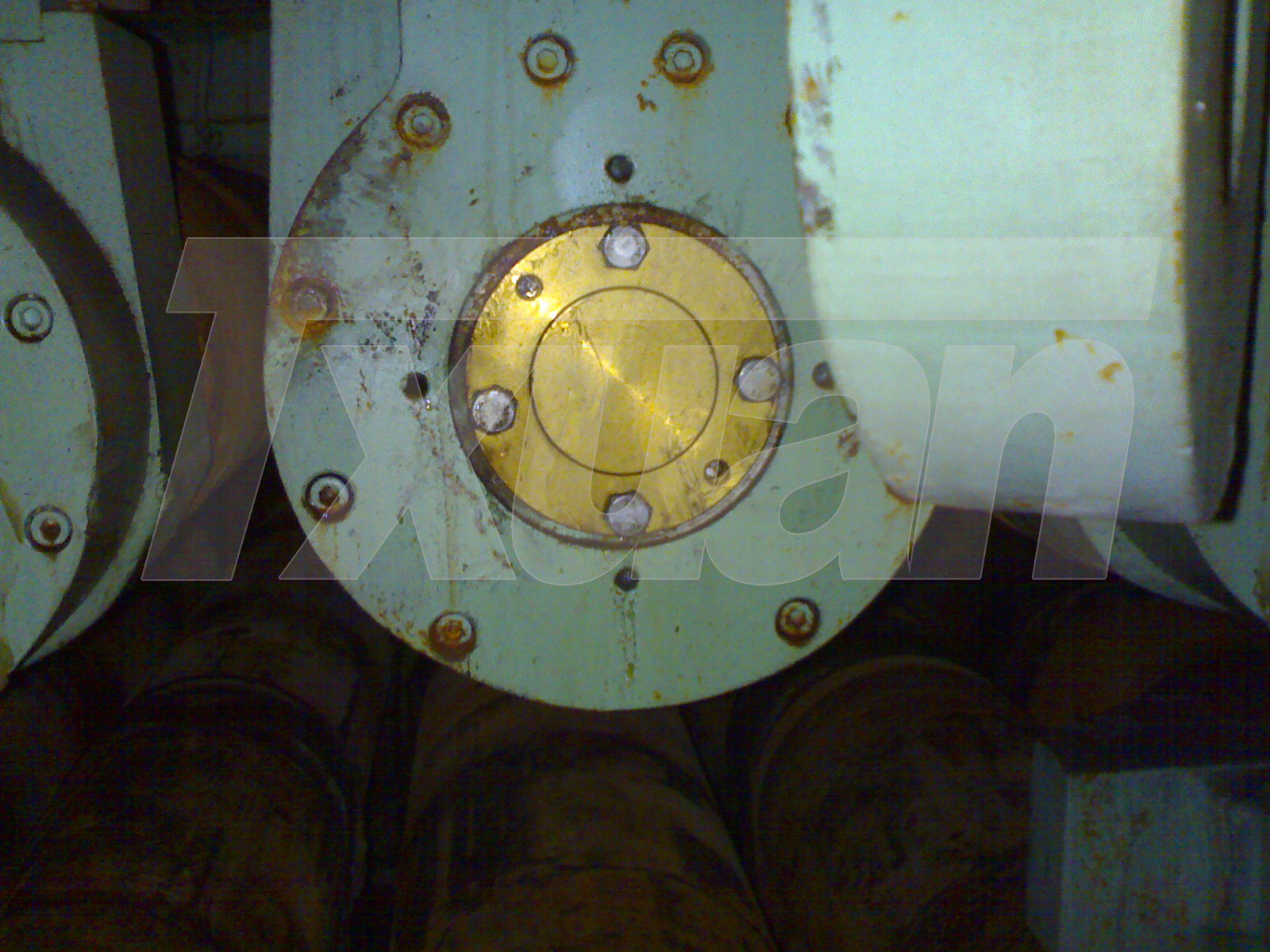 CI型扇形段用旋轉接頭應用